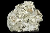Gleaming Pyrite Crystal Cluster - Peru #126609-1